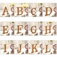 thumbnail image 5 of Dserhfy Freestanding A-Z Wood Wooden Letters Alphabet Hanging Wedding Home Party Decor, 5 of 8