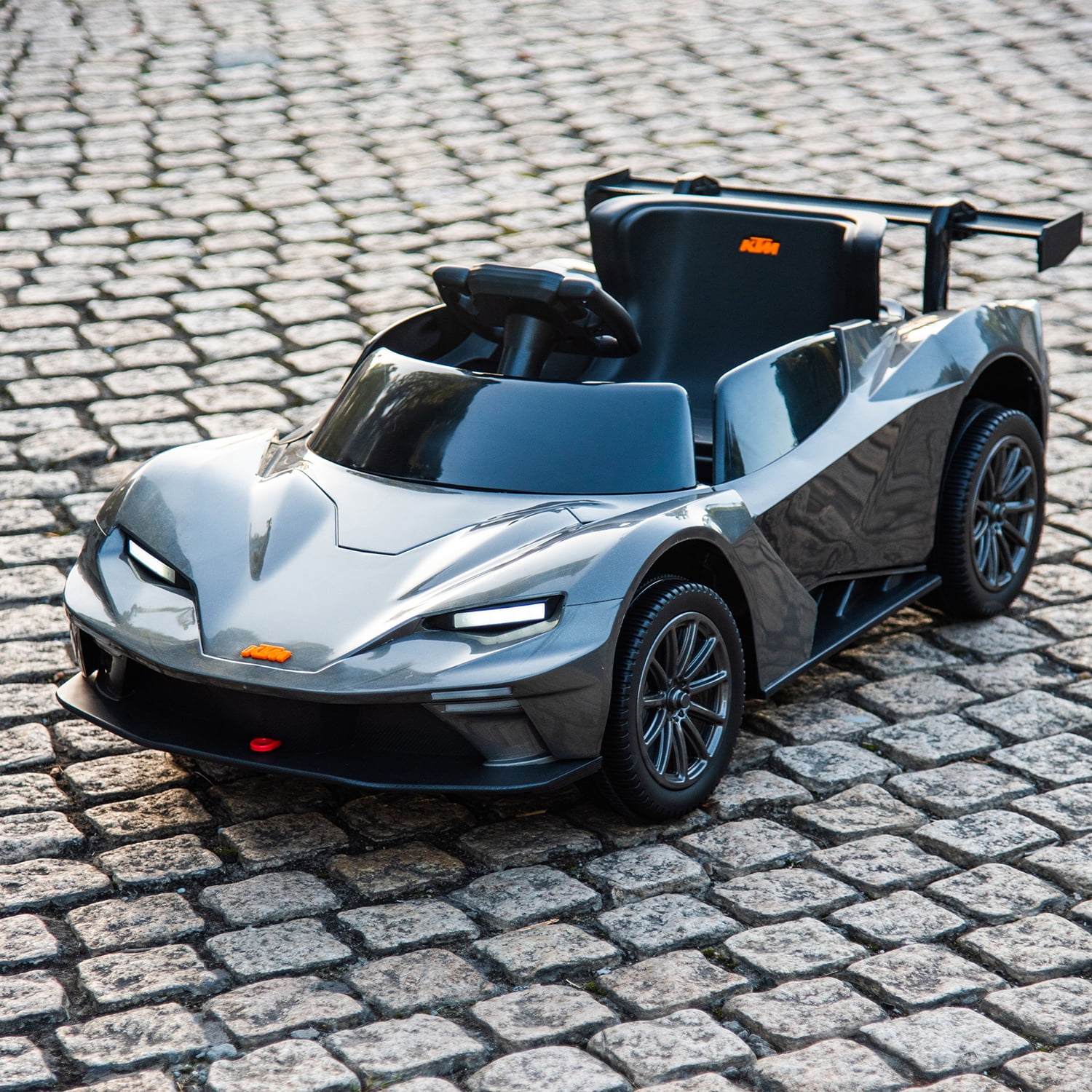 CIPACHO Licensed Ktm x Bow Gtx Electric Car for Kids, 12v Powered Ride Ons Kids Car with 2.4G Parents Remote Control, MP3, Bluetooth, Black CIPACHO Licensed Ktm x Bow Gtx Electric Car for Kids, 12v Powered Ride Ons Kids Car with 2.4G Parents Remote Control, MP3, Bluetooth, Black