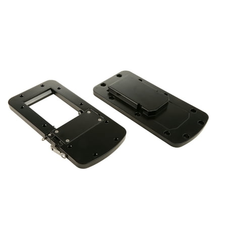 Release Finish (MotorGuide 8M0092064 Xi Series Aluminum Quick-Release Bracket Kit for Electric Trolling Motors, Black)