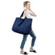 thumbnail image 2 of Bolsa Bagelite de lona, 22 pulgadas, 50 L, tamaño grande, para mujer, azul, 2 of 5