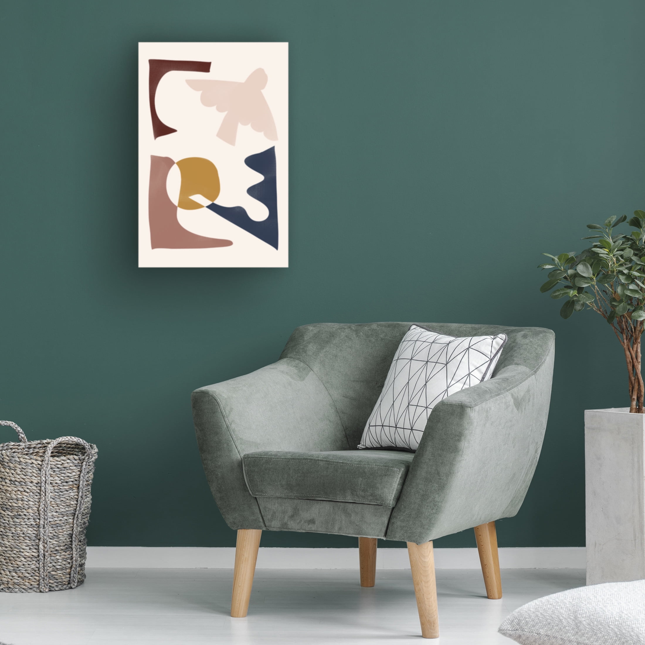 Trademark Fine Art Melloi Art Prints 1053 Canvas Wall Art
