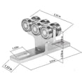 thumbnail image 3 of Polipasto eléctrico Trolley Assembly de 6 ruedas para Strut Channel, 3 of 5
