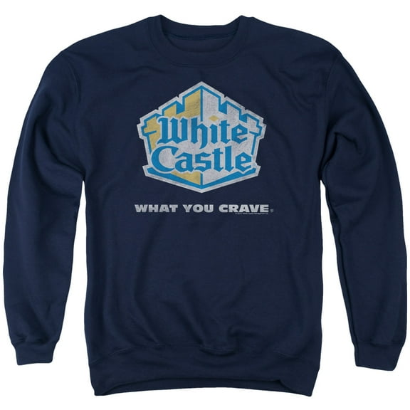 White Castle - Distressed Logo - Crewneck Sweatshirt - Large