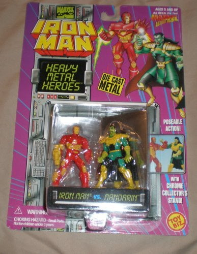 metal superhero figures