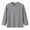H137-Grey, variant on TOWED22 Boys Long Sleeve Henley Shirts Casual Crewneck Tees with Buttons Soft Shirts for Boys,Black,6-12 M