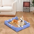 thumbnail image 1 of Fiudx Cojín de Verano para Mascotas, Suave y Fresco Tapete de Ratán, Cama Transpirable y Cómoda para Perros, Colchón Duradero y Fácil de Limpiar para Gatos, para Uso En Interiores y Exteriores, Ideal, 1 of 6