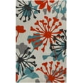 thumbnail image 7 of Hauteloom Dickens Living Room, Bedroom Area Rug - Contemporary - Teal, Red, Off White - 9' x 13', 7 of 7