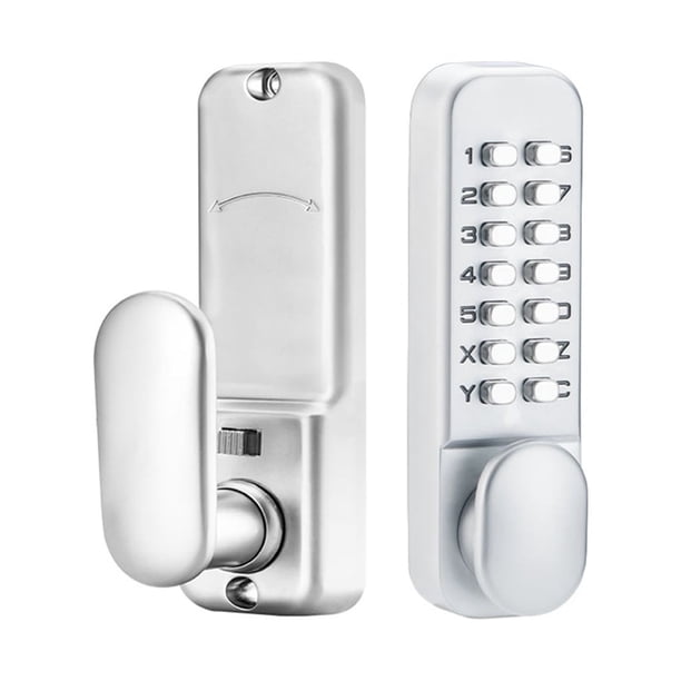 Cerradura digital Bearachild de Decoración del hogar, resistente a la intemperie, sin llave