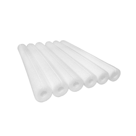 Clamp-On 22 inch Foam Protection - 6 Pack (White)