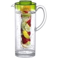 thumbnail image 4 of Prodyne Trim Fruit Infusion Pitcher, 60 oz, Green, 4 of 4