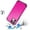 Hot Pink, variant on XPM for T-Mobile Revvl 8 Pro Phone Case, Tough Lined Design Hybrid Shockproof Protective Rugged TPU Hard PC with Durable Grip Cover for Revvl 8 PRO (Black)