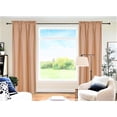 thumbnail image 1 of Cortinas de 2 piezas, color dorado, panel opaco con forro para barra, 100 % privacidad, 84" de largo cada panel R64, 1 of 3