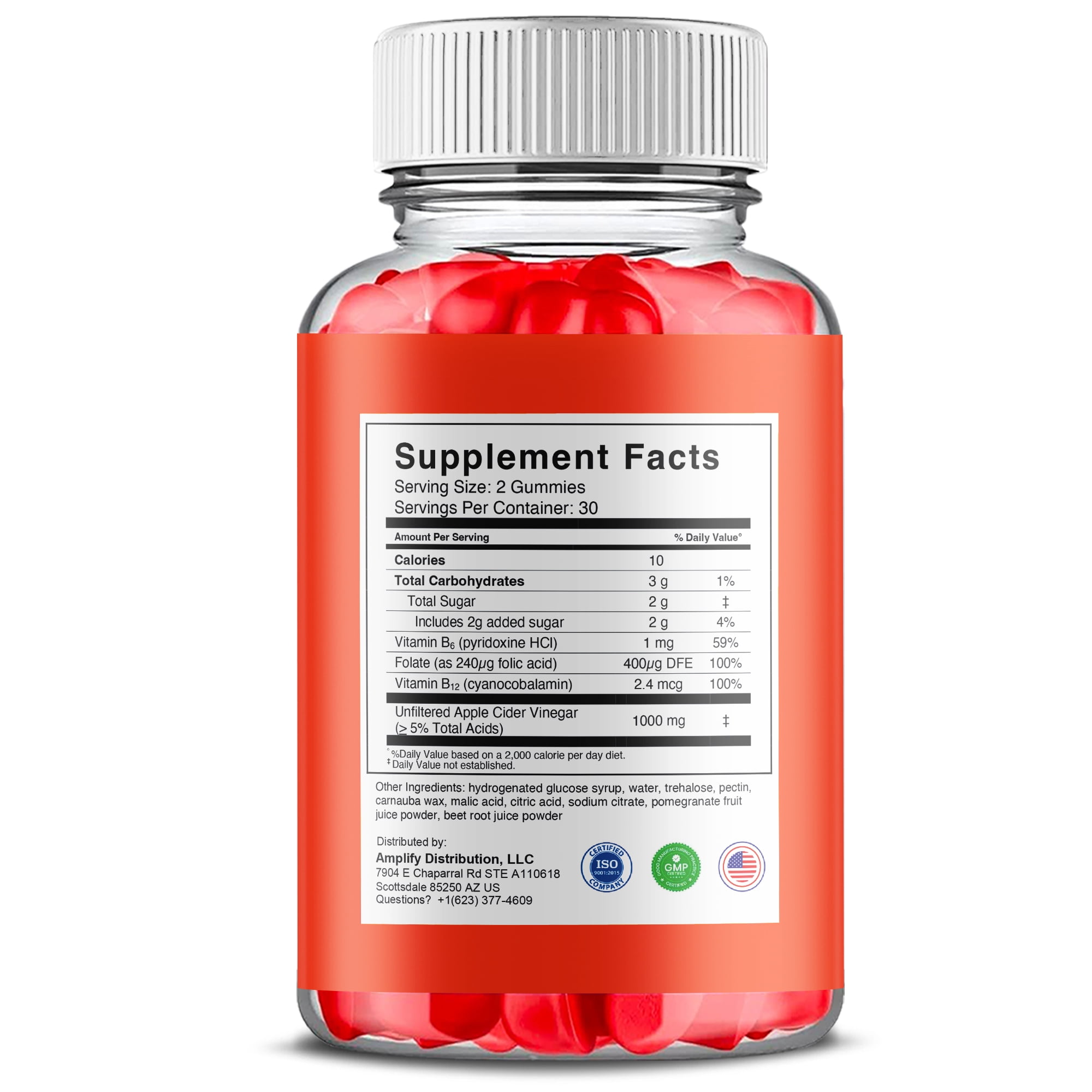 (2 Pack) Jelly Lean Gummies, Jelly Lean Weight Management Gummy (120 Gummies)
