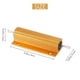 thumbnail image 3 of Gold Aluminum Clad Power Resistor Resistance 100W, 8 Ohm 8R, 3 of 5