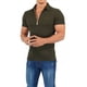 thumbnail image 5 of Playeras Polo Zipped John Leopard Ajuste Muscle Fit, 5 of 8
