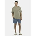 thumbnail image 4 of No Boundaries Soft Fleece Jogger Shorts, 6" Inseam, Men's and Big Men's, 4 of 5