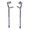 thumbnail image 2 of Inspirado en las muletas pediátricas de antebrazo Drive, color morado mago, tamaño grande, 2 of 2