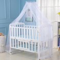 thumbnail image 2 of Baby Canopy Bed Netting Baby Nursery Mosquito Net for Crib Nets Crib Canopy For Girls Girls and Boys - Stylish and Sturdy Infant Crib Tent - Protect Your Baby from Falls and Bite,160*450CM, 2 of 8