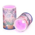 thumbnail image 7 of Yayeee Flameless Candles with Remote Flickering Battery Operated Multi Color Changing, Flowers and Leaves, 7 of 7