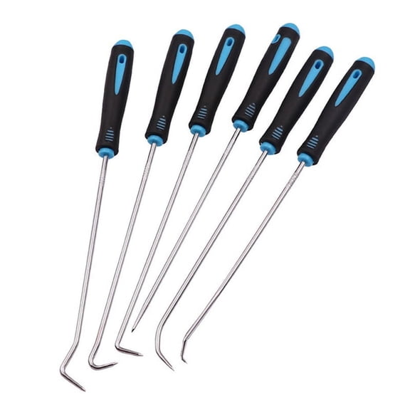 6pcs Car Auto Vehicle Oil Seal Screwdrivers Set O-Ring Seal Gasket Puller Remover Pick Hooks