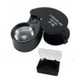 thumbnail image 3 of wolftale Jewellers Eye Jewelry Lens Glass Loupe 40x-25 Magnifier Magnifying LED Light black, 3 of 6