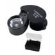 thumbnail image 2 of Kenally Lupa plegable 40X para joyeros, lupa para joyería, lupa para lentes oculares lupas negro, 2 of 6