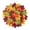 Multicolor A, variant on 100 Pieces Nordic Style Artificial Maple Leaves, Realistic Fall Foliage Ornaments, Versatile Decor Supplies for Autumn Scene Layout and Halloween Party Atmosphere Creation