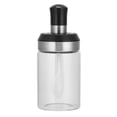 thumbnail image 1 of Botella de condimentos, tarro de miel transparente con cuchara para azúcar para especias para sal,Botella de condimento Contenedores de especias Tarro de miel Frascos de especias de vidrio Contenedor Higoodz Cocina, Decoración y Otros, 1 of 7