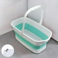 thumbnail image 4 of Household Multifunction Cleaning Bucket Mop Bucket with Handle Design for House Cleaning Camping Fishing  Gray, 4 of 7
