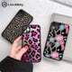 thumbnail image 2 of Funda de teléfono mate de cebra de vaca lechera de leopardo colorida a la moda para iPhone 11 12 13 Pro Max Mini X XR XS 7 8 Plus SE 2020 parte trasera suave Tan Jianjun unisex, 2 of 2