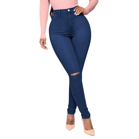 Aayomet Jeans For Women High Waist Women's High Waist Pockets Straight Leg Jeans Leather Look Pants,A 3XL