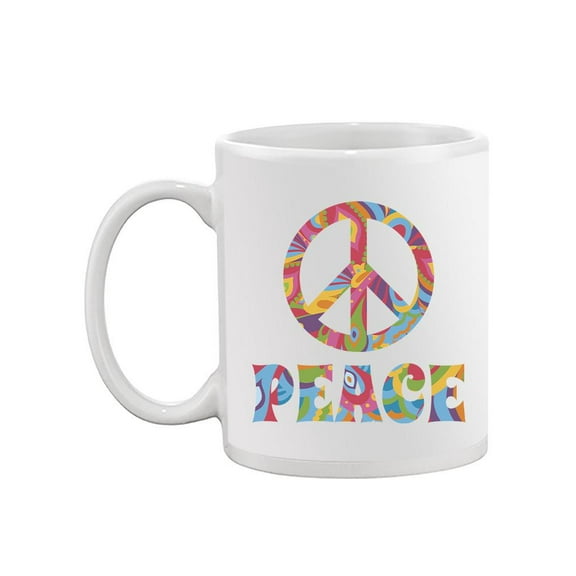 Peace And Sign Mug - SPIdeals Designs,