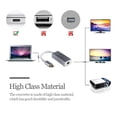 thumbnail image 4 of thinsony Type-c to DP Converter High Speed Cable Adapting Accessories Laptop Computer Data Transfer Device Cord Converters USB3.1 Adapter Gray, 4 of 7