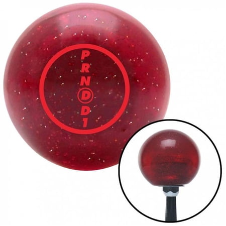 American Shifter 49437 Red Ford Overdrive Red Metal Flake Shift Knob with M16 x 1.5 Insert Shifter Auto
