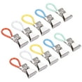 thumbnail image 3 of 10Pcs Tea Towel Clips Cloth Hanging Metal Clips H and Towel for Kitchen Bathroom Afternoon Tea Oven Mitt Kids Pet, 3 of 7