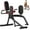 Black and red, variant on HXD-ERGO Home Gym Hip Abductor Machine - Quiet Glute & Leg Workout Equipment with 6-Level Resistance for Men/Women Hips Shaping ,Max Load 440 lbs