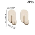 thumbnail image 3 of Magnetic Wreath Hanger, 2 Pack Heavy Duty Magnets with Hook for Cruise | Refrigerator, Christmas Decoration Magnetic Hooks for Metal Front Door, Cruise Hook Hanger for Hanging Cabins Grill Coat, 3 of 6