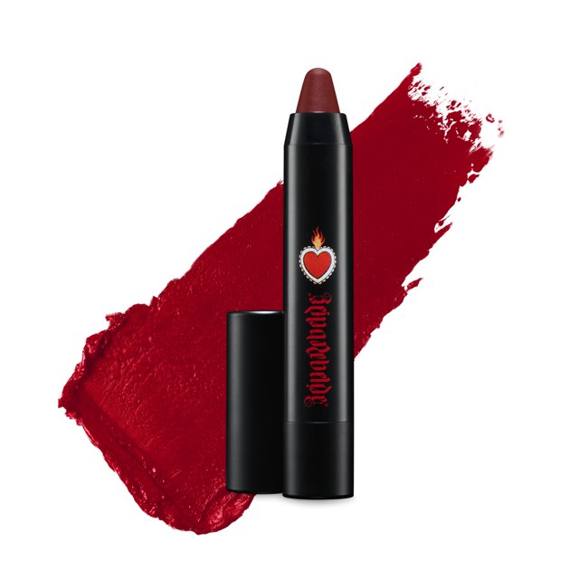 Reina Rebelde Fresa Bold Lip Color Stick Lápiz labial rojo baya intenso de alta pigmentación/Hidratante de cobertura completa con acabado satinado/Alta densidad/Vegano y crueldad Sin ftalato de parabe