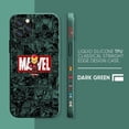 thumbnail image 3 of Case For iPhone 14 13 12 11 Pro XS Max Mini X XR 7 8 6 6S Plus Colour Simple Liquid Silicone Case Marvel Iron Spider-Man Comics, 3 of 5
