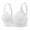 White, variant on Seamless Women's Bra Full Coverage Wireless Padded Lingerie for Daily Comfort Body Shaping and Performance Training Gear White 42