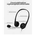 thumbnail image 5 of Wire Controlled Computer USB Headphones with Microphone, 5 of 8