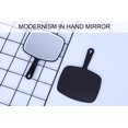thumbnail image 4 of Espejo de mano, espejo de mano negro de gran tamaño con manijas Ormromra WRJM-66, 4 of 6