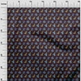 thumbnail image 3 of oneOone Cotton Flex Maroon Fabric Circus Fabric For Sewing Printed Craft Fabric By The Yard 40 Inch Wide, 3 of 5