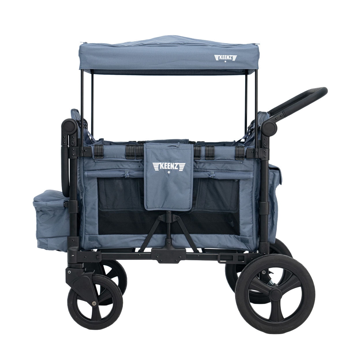Keenz MOOV 4-Passenger Stroller Wagon – Full-Featured Comfort for Big Adventures | Blue