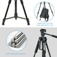 thumbnail image 4 of Zomei Z-1200 Portable Tripod with Phone Clip and Bluetooth Remote Black, 4 of 8