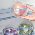 thumbnail image 3 of Wakfran Lettuce Keeper For Fridge Vegetable And Fruit Crisper Vegetable Saver With Cover Lettuce Storage Container With Lid Crisp And Fresh Greensaver Salad Saver Box rational, 3 of 9