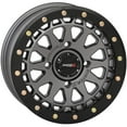 System 3 SB6 15" Wheels Gunmetal (4+3) 33" Gripper R/T Tires Polaris