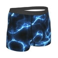 thumbnail image 4 of Uemuo Blue Lightning Pattern Men's Boxer Briefs,Trunk Anti-Chafing,Comfortable, Durable, and Stylish Underwear-XX-Large, 4 of 9