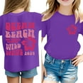 thumbnail image 2 of Godom Girls' Tees Short Sleeve Crewneck T-Shirt Tee Girls' Summer T Shirts, 2 of 7