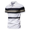 thumbnail image 2 of CaiJunJia George Polo Shirt,Men's Jersey Cotton Short Sleeve Polo Shirt - Breathable Performance Polo (Available in Big & Tall), 2 of 4